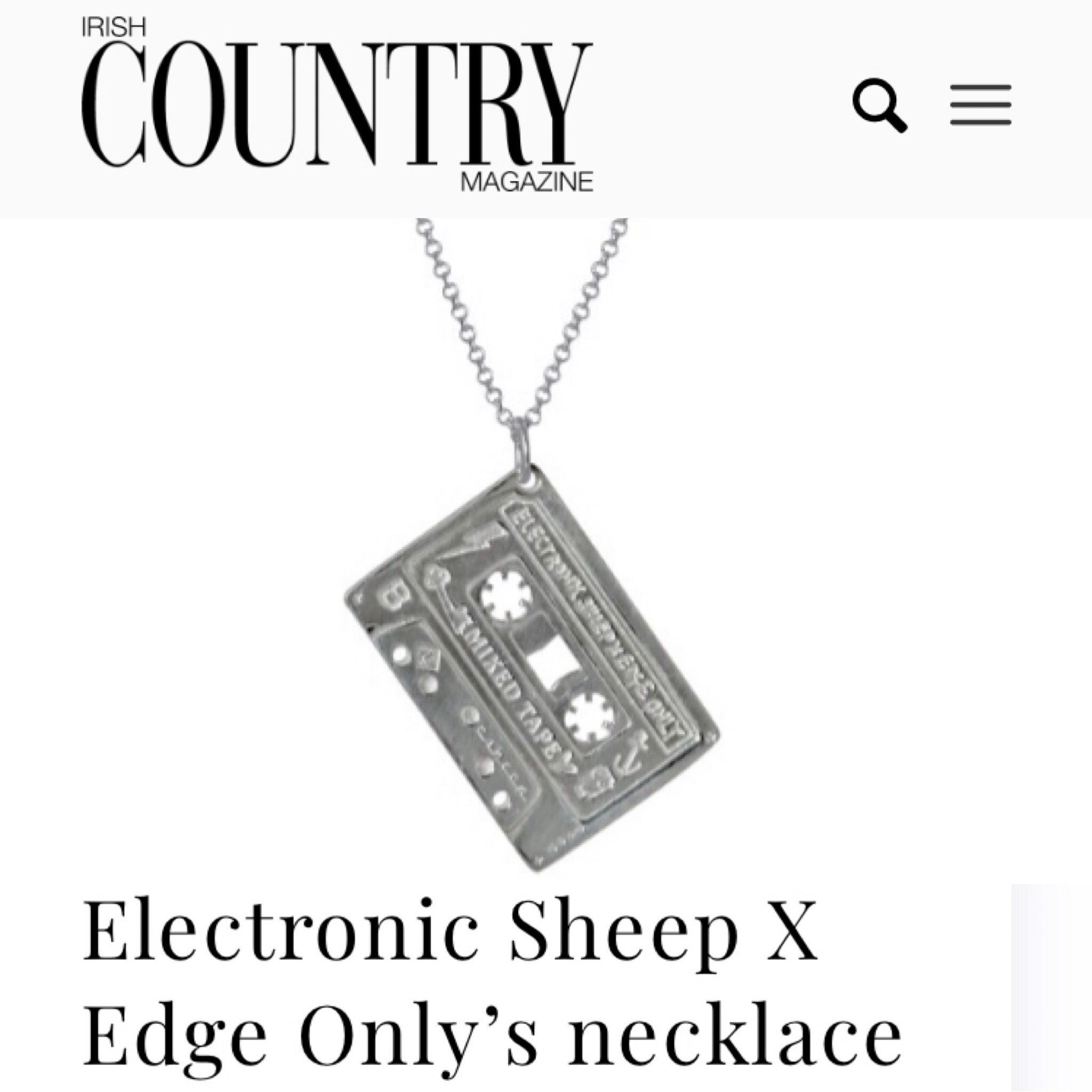 ELECTRONIC SHEEP X EDGE ONLY COLLABORATION