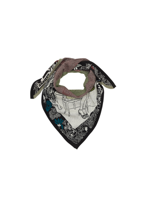 'Bella Vista – Portrait of Ludwina' TRIANGLE SCARF